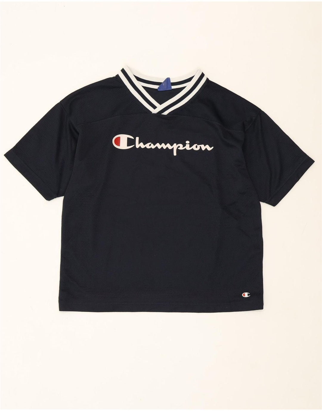 Tricou grafic supradimensionat pentru femei CHAMPION Top UK 10 Small Bleumarin