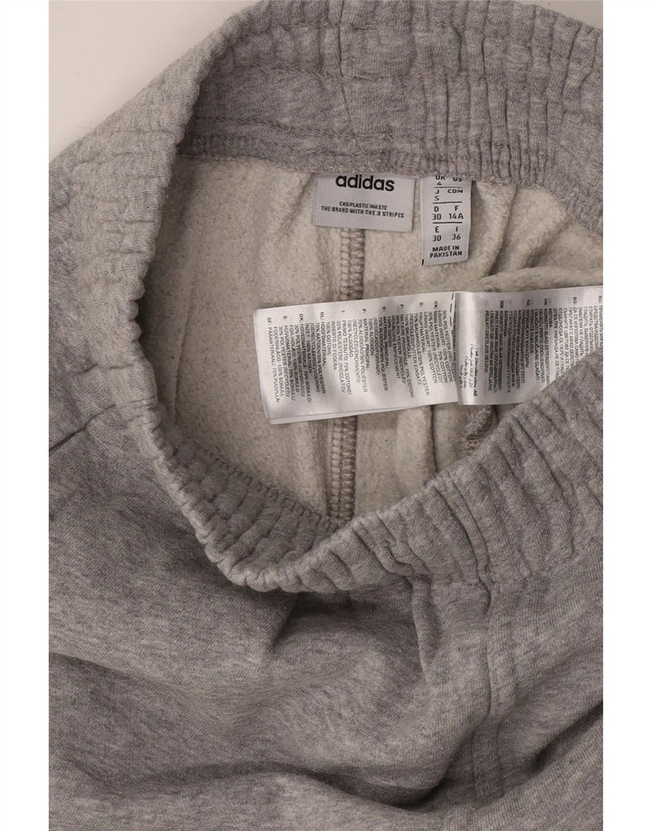 Pantaloni de trening pentru femei ADIDAS Joggeri UK 4 XS Bumbac cu pete gri