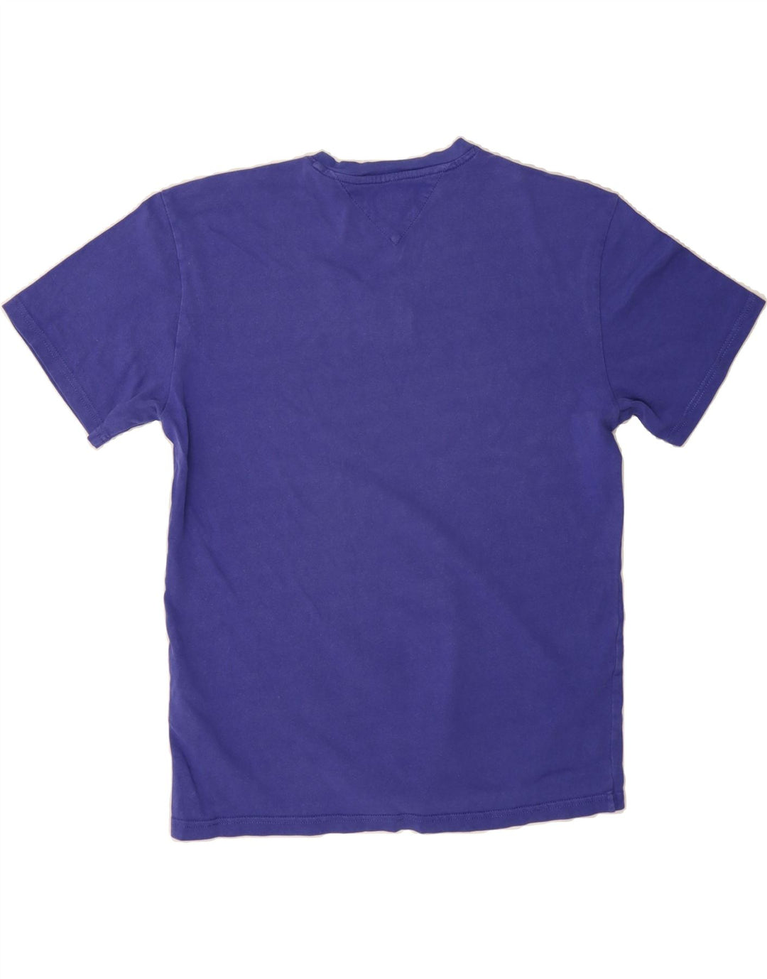 TOMMY HILFIGER Mens T-Shirt Top Medium Blue Cotton Vintage Tommy Hilfiger and Second-Hand Tommy Hilfiger from Messina Hembry 