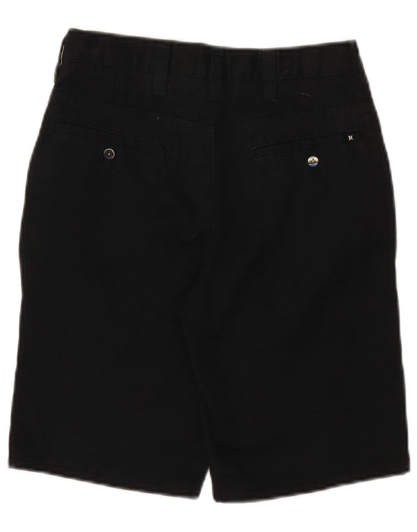 Pantaloni scurti chino Hurley Boys 11-12 ani W24 Bumbac bleumarin