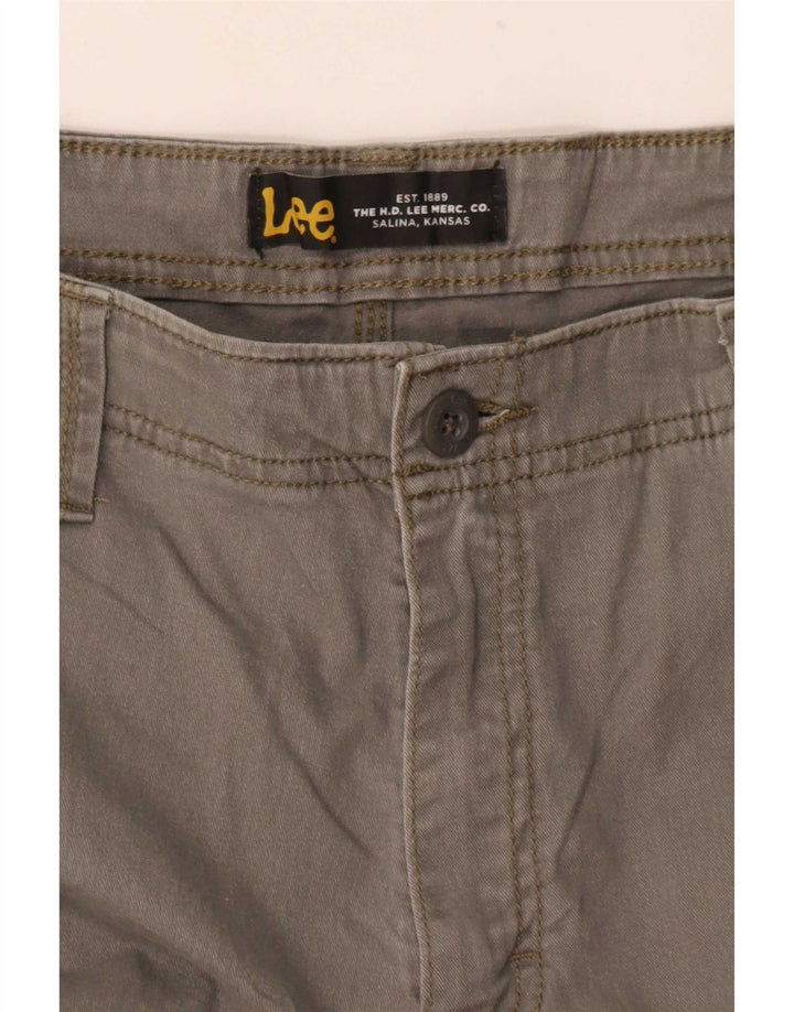 Pantaloni cargo drepti pentru bărbați Lee W32 L31 gri