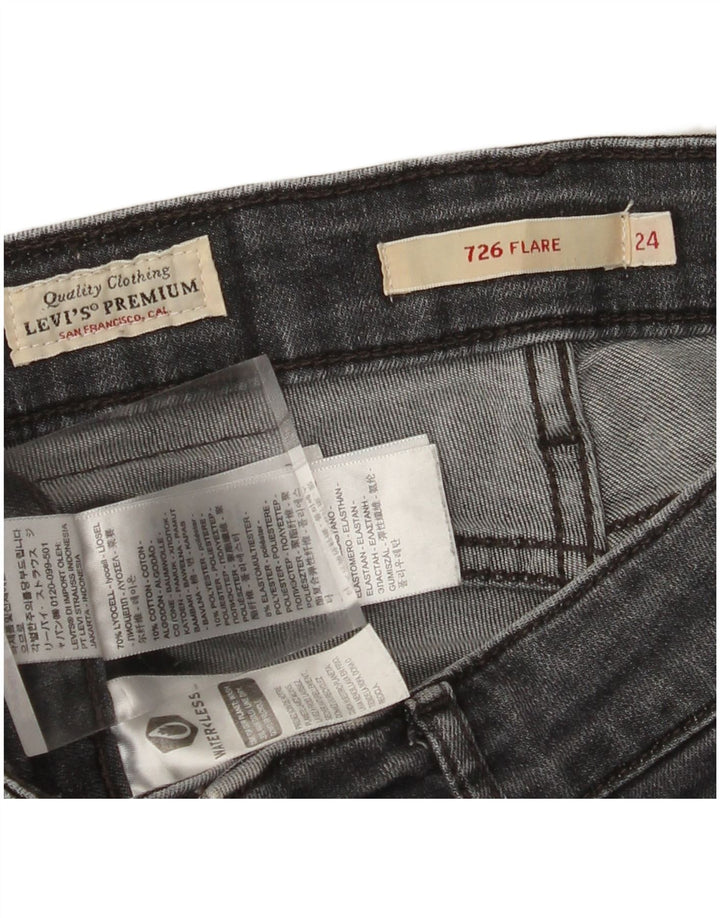 Blugi evazați 726 pentru femei LEVI'S L24 L30 Lyocell gri
