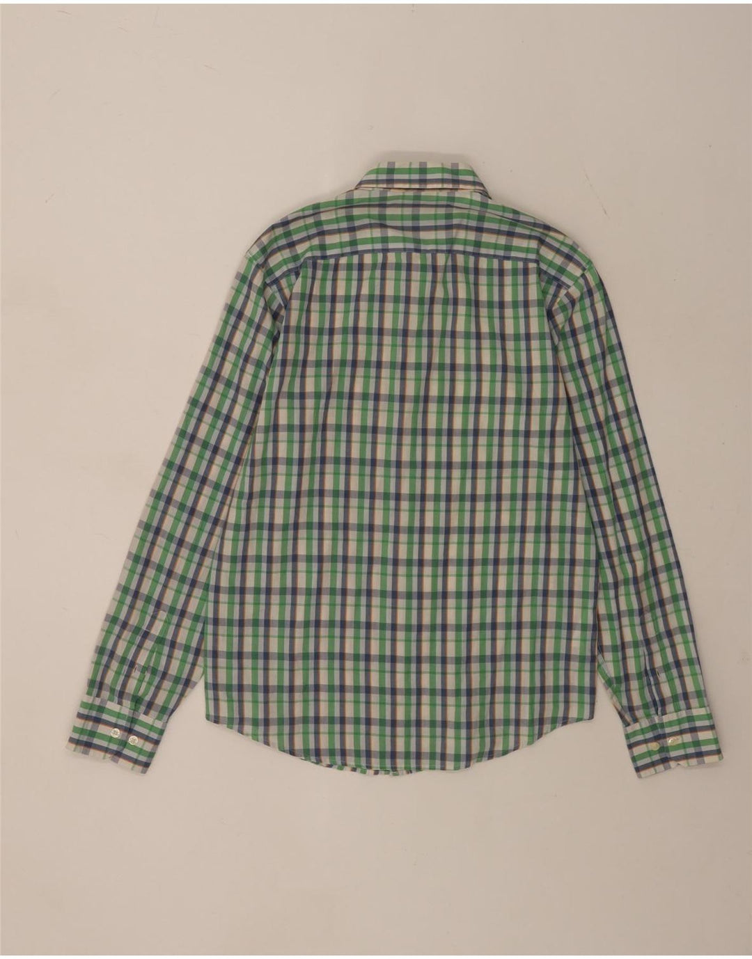 Cămașă pentru bărbați Penguin Heritage Slim Fit, bumbac verde mediu cu carouri