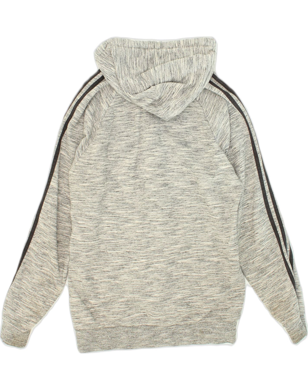 Pulover ADIDAS pentru bărbați, cu fermoar, bumbac, gri mediu