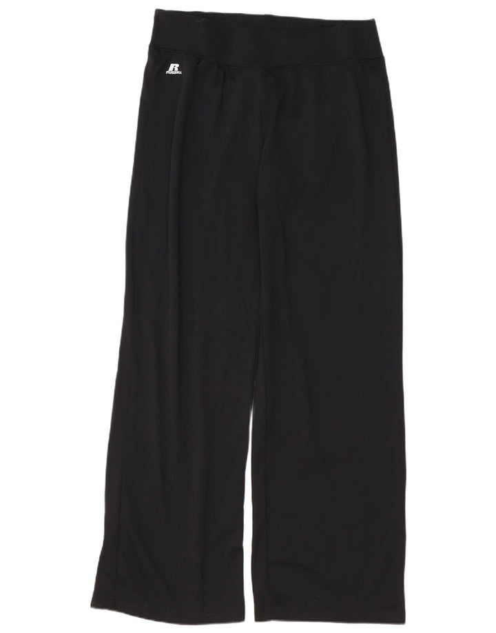 RUSSELL ATHLETIC Pantaloni de trening Dri-Power pentru bărbați, mari, negru, poliester