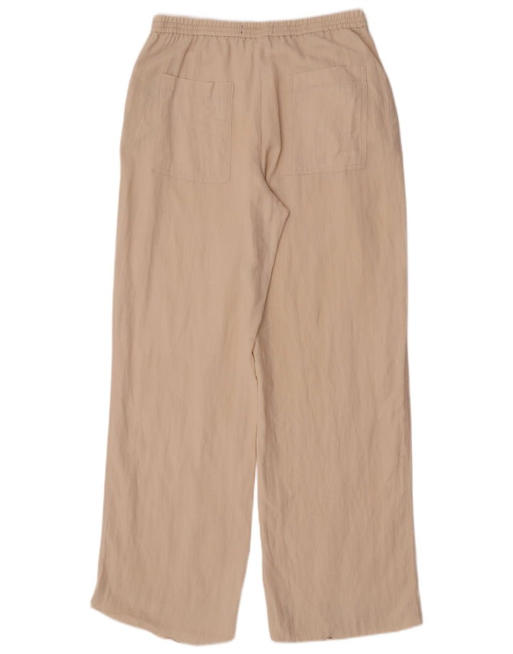 Pantaloni chino drepti pentru femei Zara Mediu L28 L32 Lyocell alb