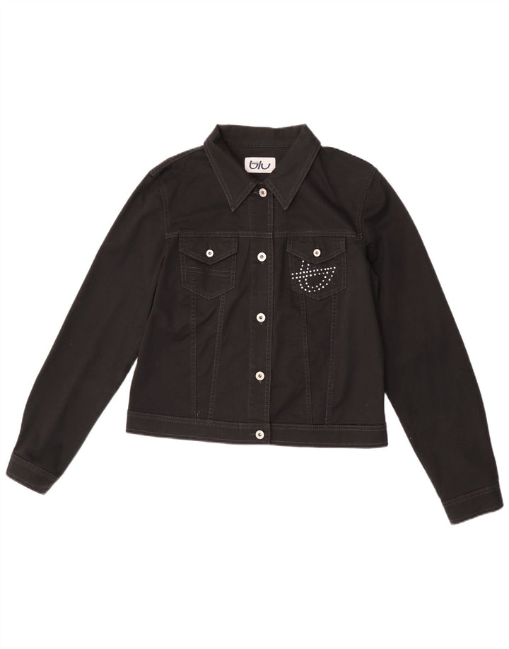 Jachetă bomber pentru femei Byblos IT 50 XL bumbac negru