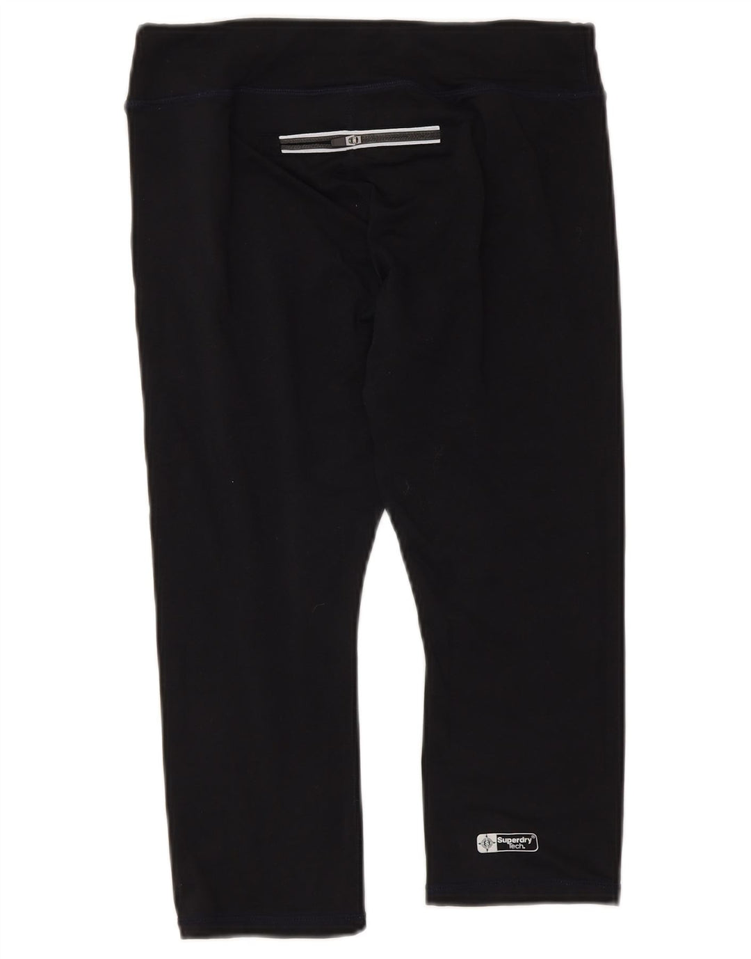 Leggings Capri grafic Superdry pentru femei UK 6 XS poliester negru