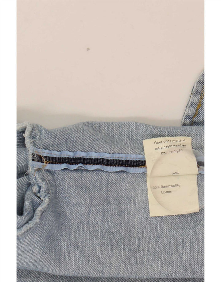Jachetă de blugi Antonette pentru femei UK 18 XL Bumbac albastru