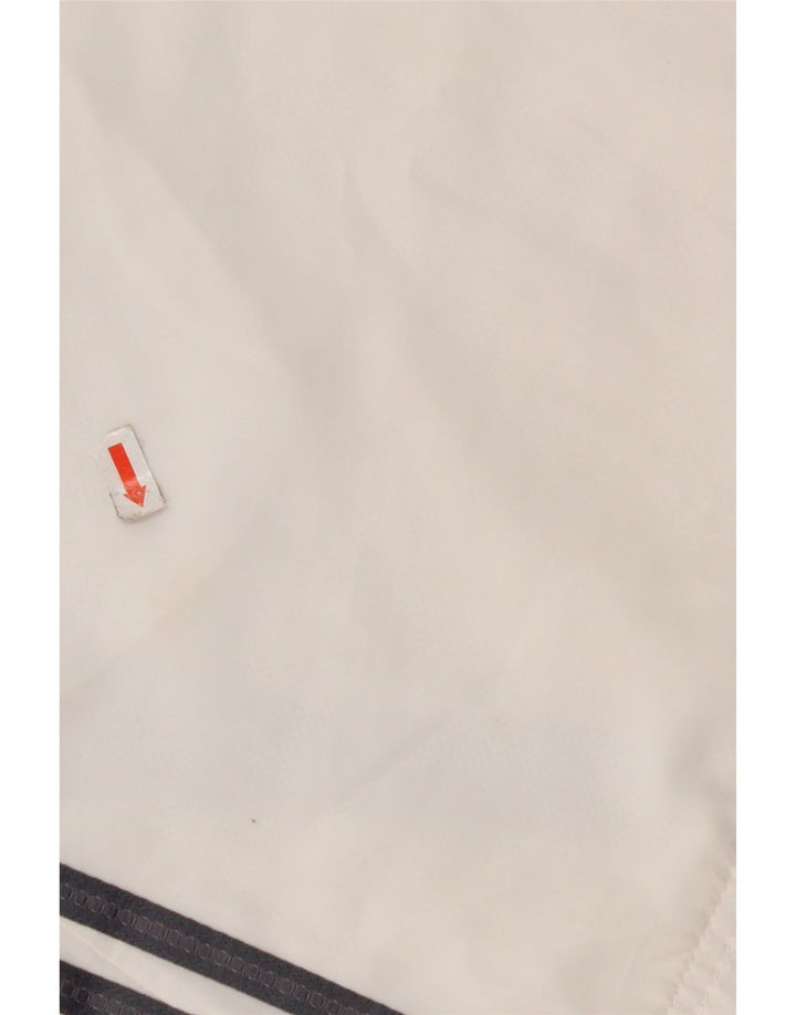 Pantaloni scurți sport ADIDAS Clima 365 pentru bărbați, alb mediu, poliester color bloc