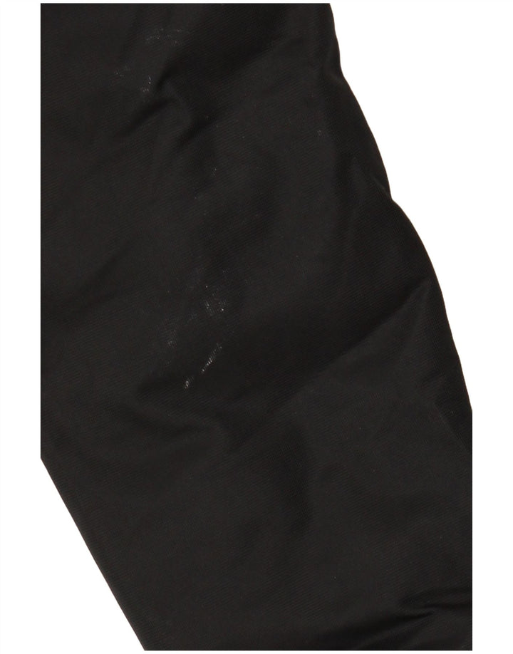 Jachetă căptușită cu glugă Adidas pentru femei UK 8 Poliester negru mic
