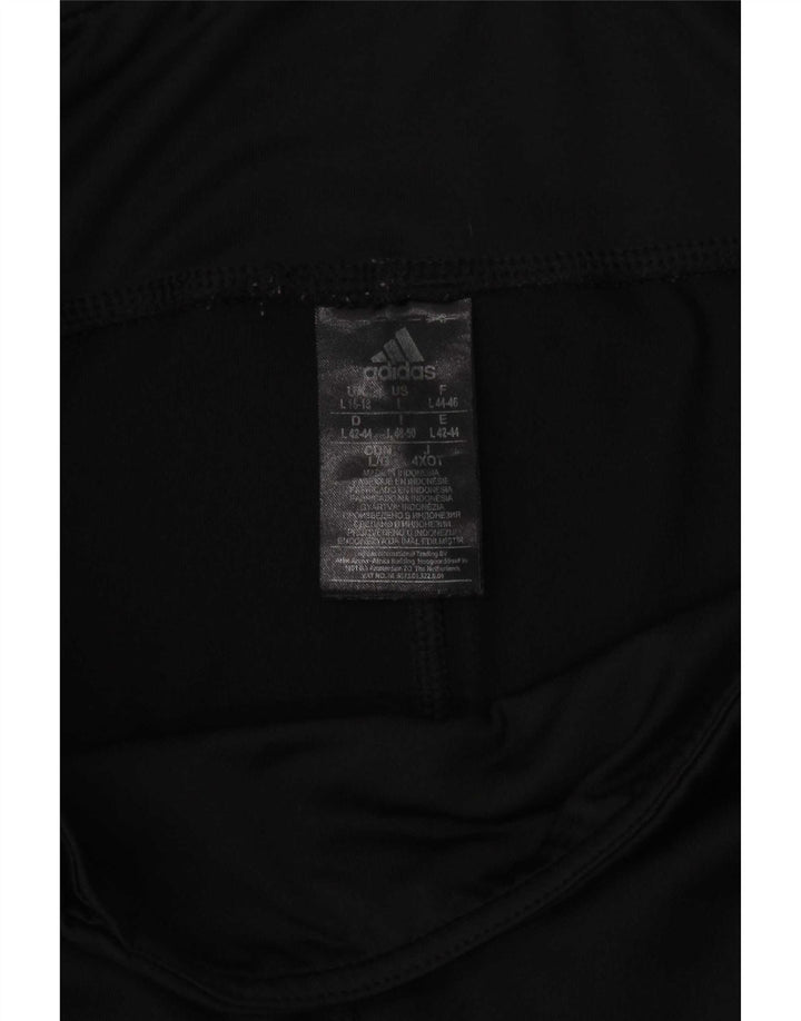 Leggings Adidas Climalite Capri pentru femei Marea Britanie 16/18 Poliester negru mare