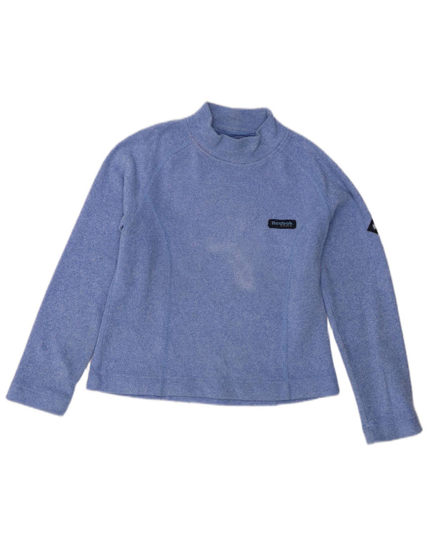Pulover Reebok pentru femei, UK 12, poliester albastru mediu