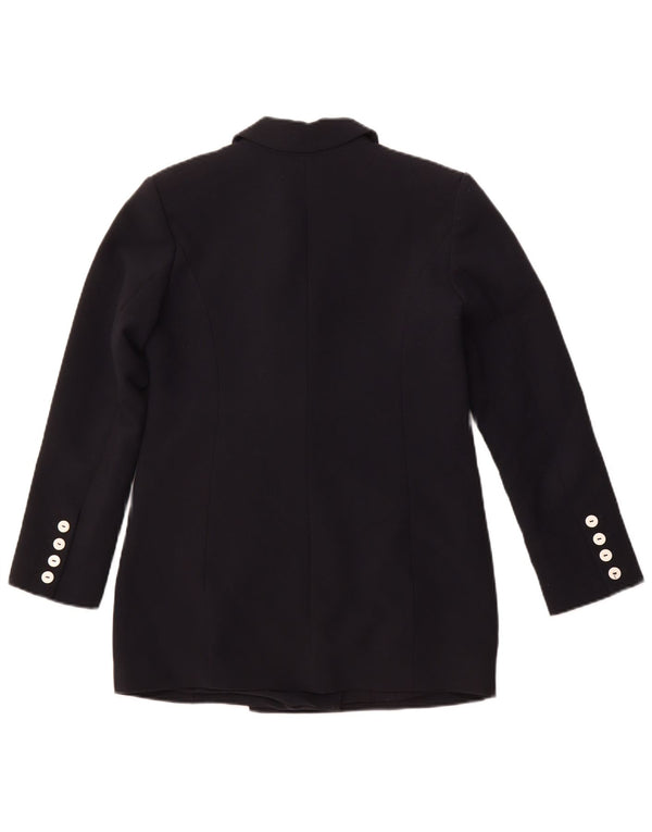 MINT VELVET Jachetă pentru femei cu două piepturi, UK 8 Small Black