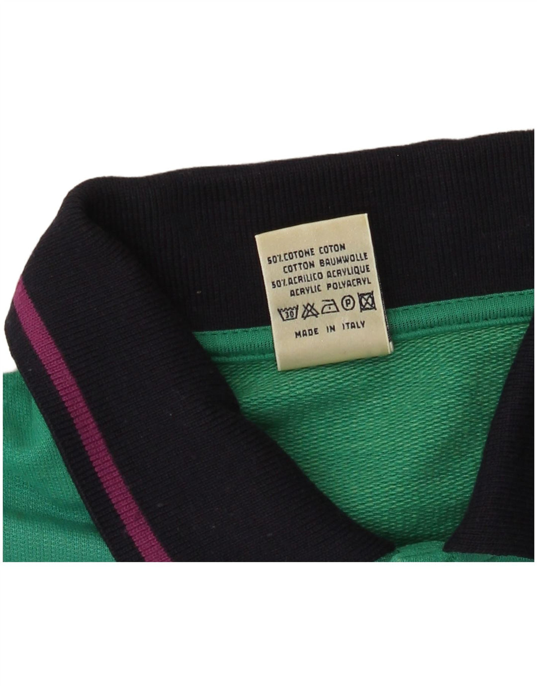 Pulover Campagnolo pentru bărbați UK 40 Turcoaz mediu Colorblock