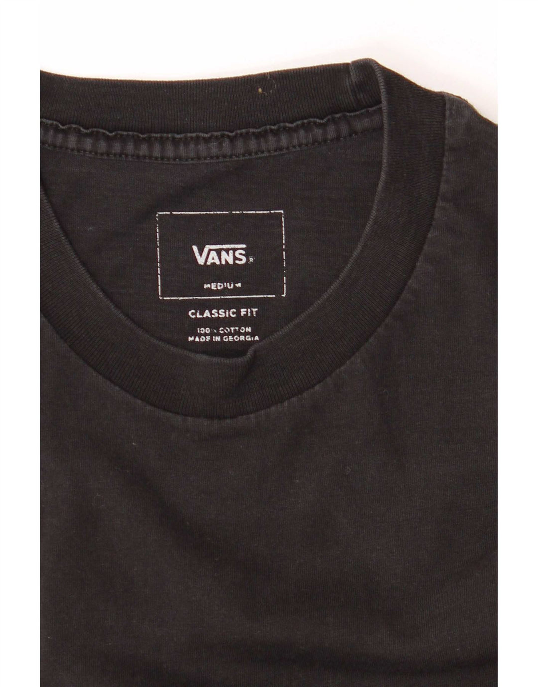 Tricou Vans Classic Fit Top Mediu Negru Colorblock