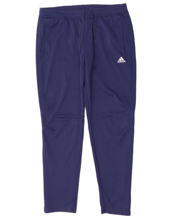 Pantaloni de trening Adidas Climacool pentru femei Marea Britanie 20/22 XL Bleumarin Poliester