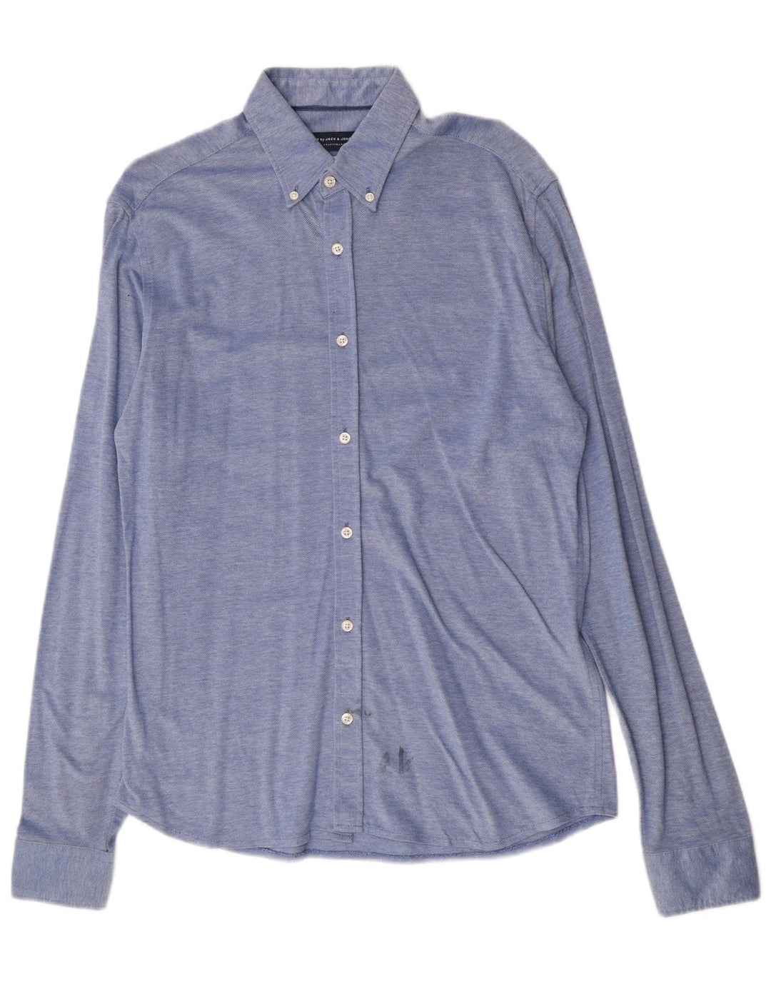 Cămașă Jack & Jones Bărbați Mic Albastru Bumbac