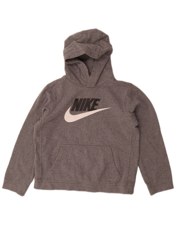 Pulover Nike pentru băieți Graphic Standard Fit 13-14 ani XL bumbac gri
