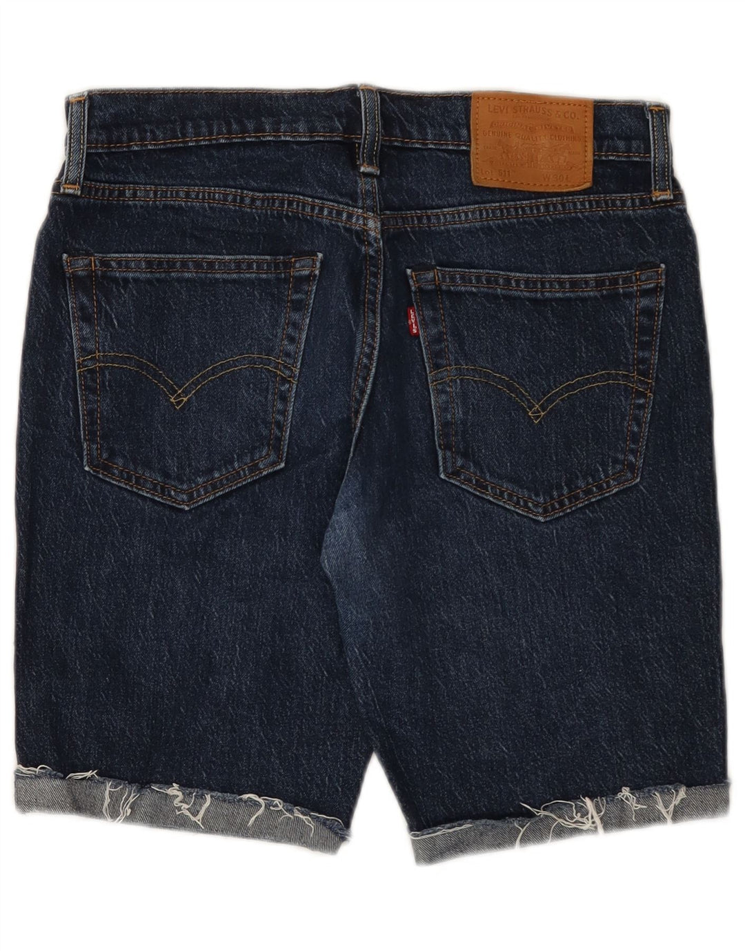 Pantaloni scurți Levi's 511 Denim W30 Medium Bluemarin Bumbac