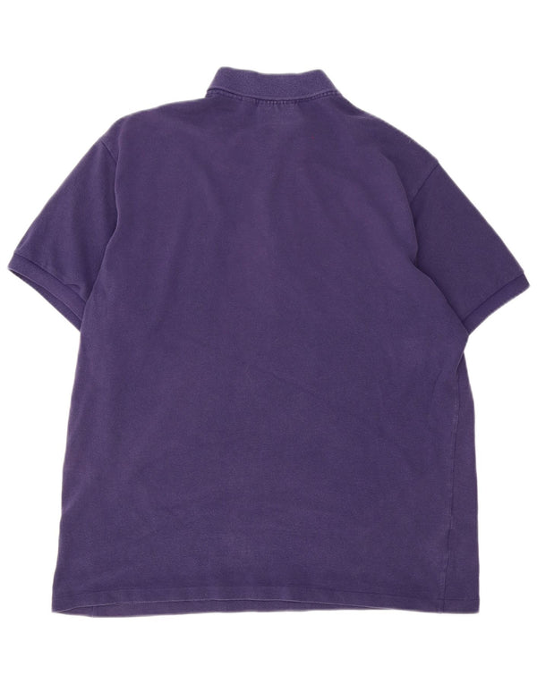 Tricou polo Lacoste Classic Fit pentru bărbați Mărimea 6 XL Bumbac violet