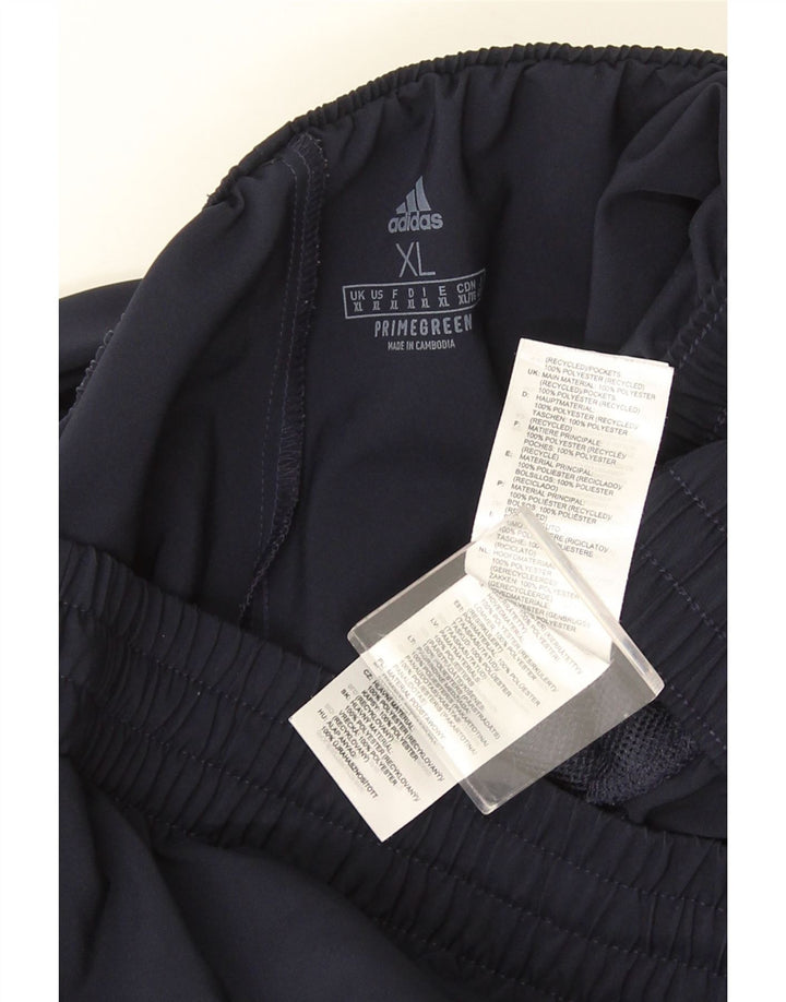 Pantaloni de trening pentru bărbați ADIDAS XL, poliester bleumarin