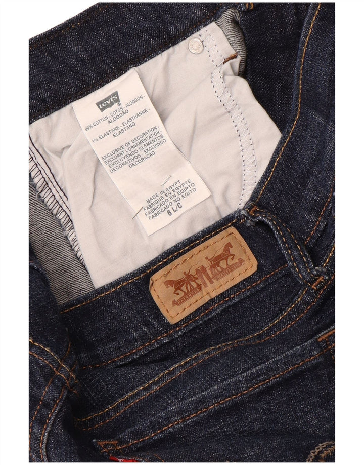 Blugi Levi's pentru femei 515 Bootcut US 6 Medium W28 L33 Bumbac bleumarin