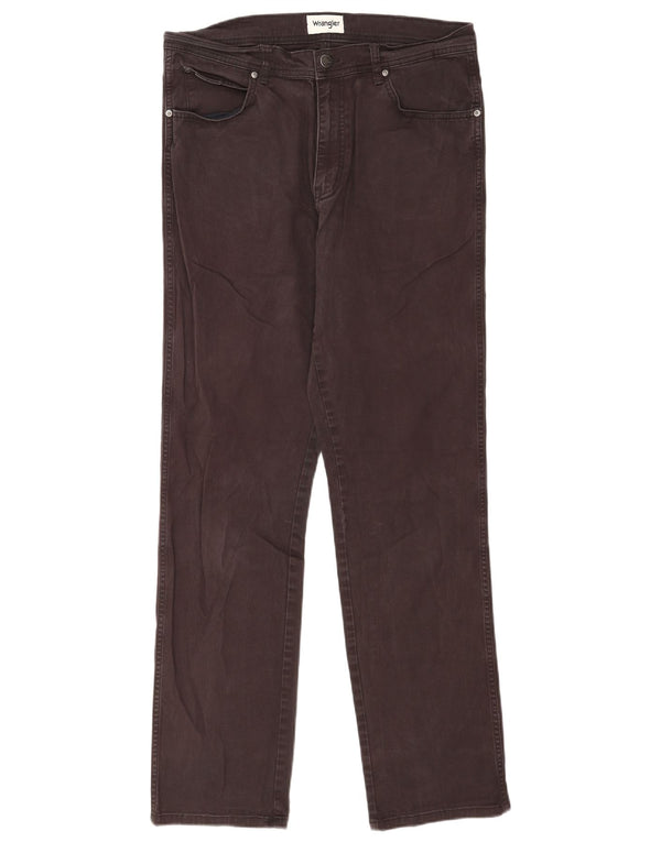 Blugi drepte pentru bărbați Wrangler Texas W34 L34 bumbac gri
