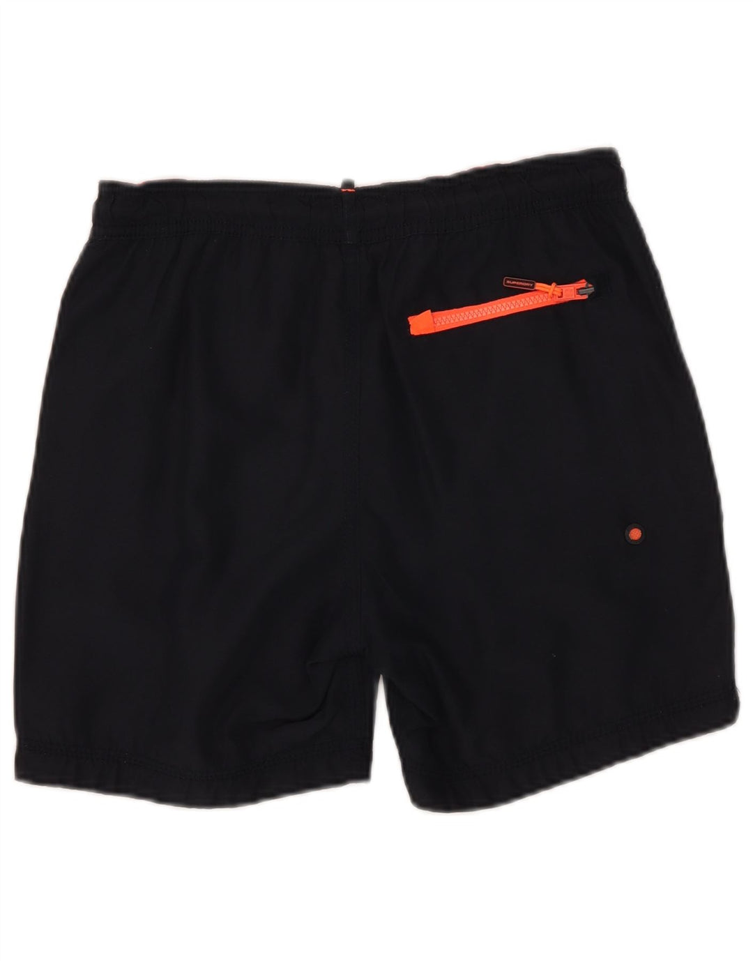 Pantaloni scurți de înot grafic Superdry pentru femei UK 10, poliester, albastru marin mic
