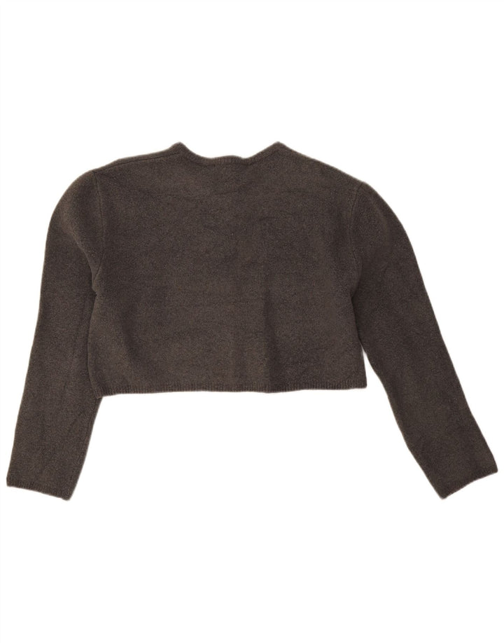 Pulover cardigan supradimensionat pentru femei Zara UK 10 Mic Gri