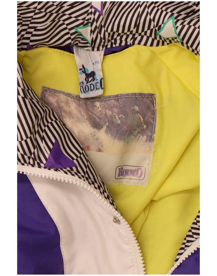 Jachetă de schi cu glugă pentru bărbați RODEO, UK 40, mov, mare