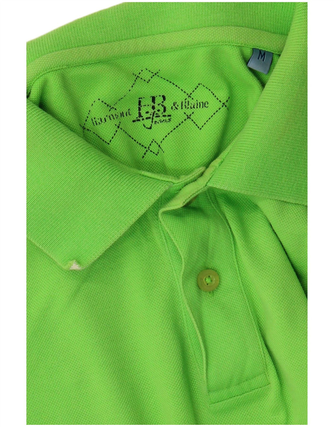 Tricou polo Harmont & Blaine pentru bărbați, verde mediu