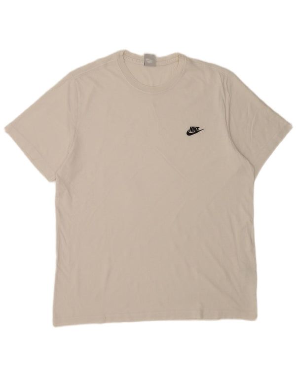 Tricou pentru bărbați Nike Top XL Bumbac alb