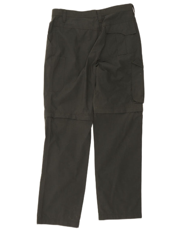 Jack Wolfskin Womens Straight Cargo Trousers EU 44 XL W32 L30 Green