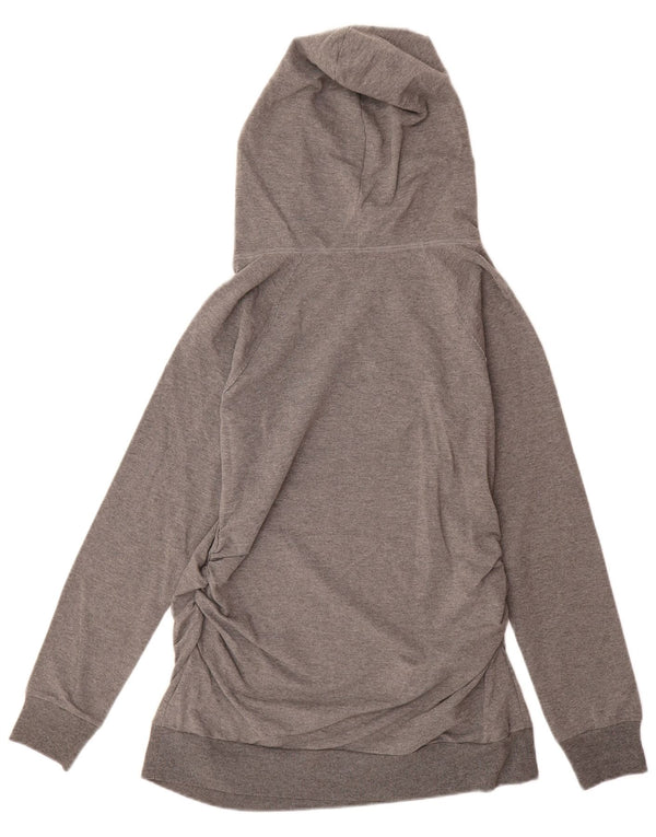 Pulover pentru damă CONVERSE Graphic Hoodie UK 14 mare bumbac gri