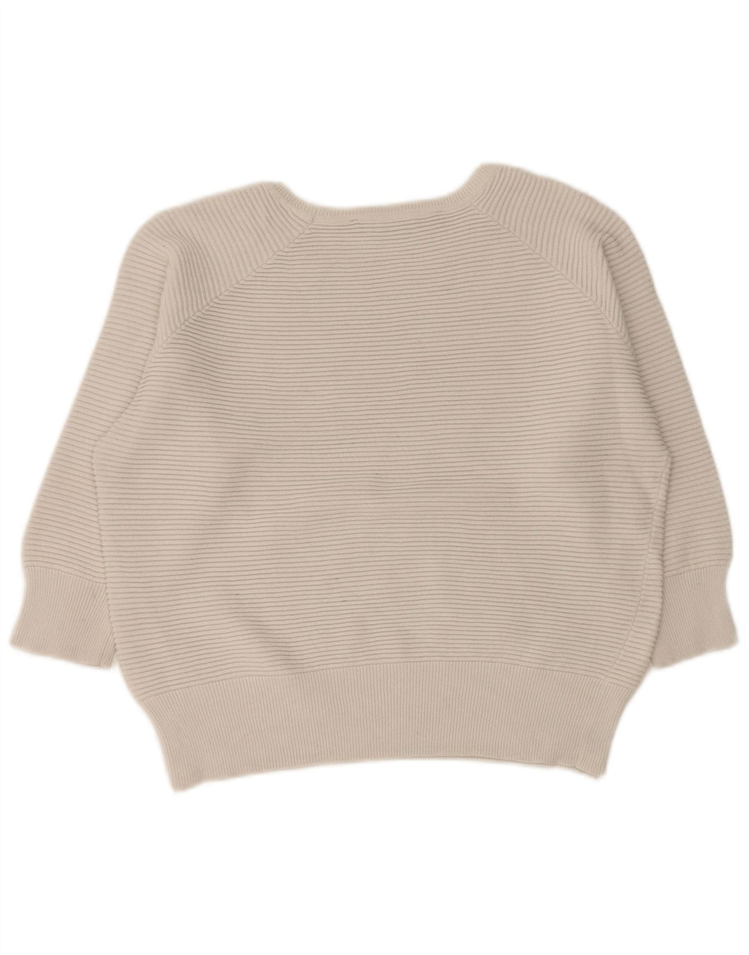 FRENCH CONNECTION Pulover pentru femei cu gâtul cu barca UK 10 Small White