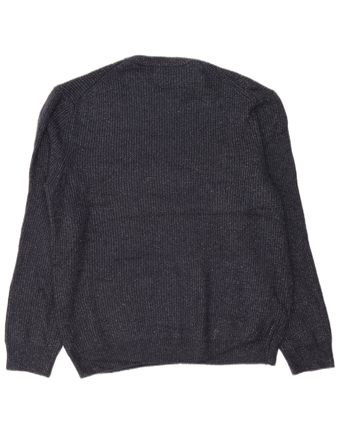 Pulover pentru bărbați Marks & Spencer, cu gât crew, XL, albastru marin pete