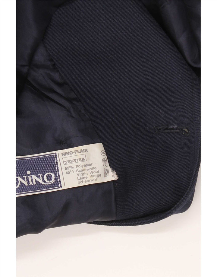 Palton dublu pentru femei NINO UK 10 Poliester bleumarin mic