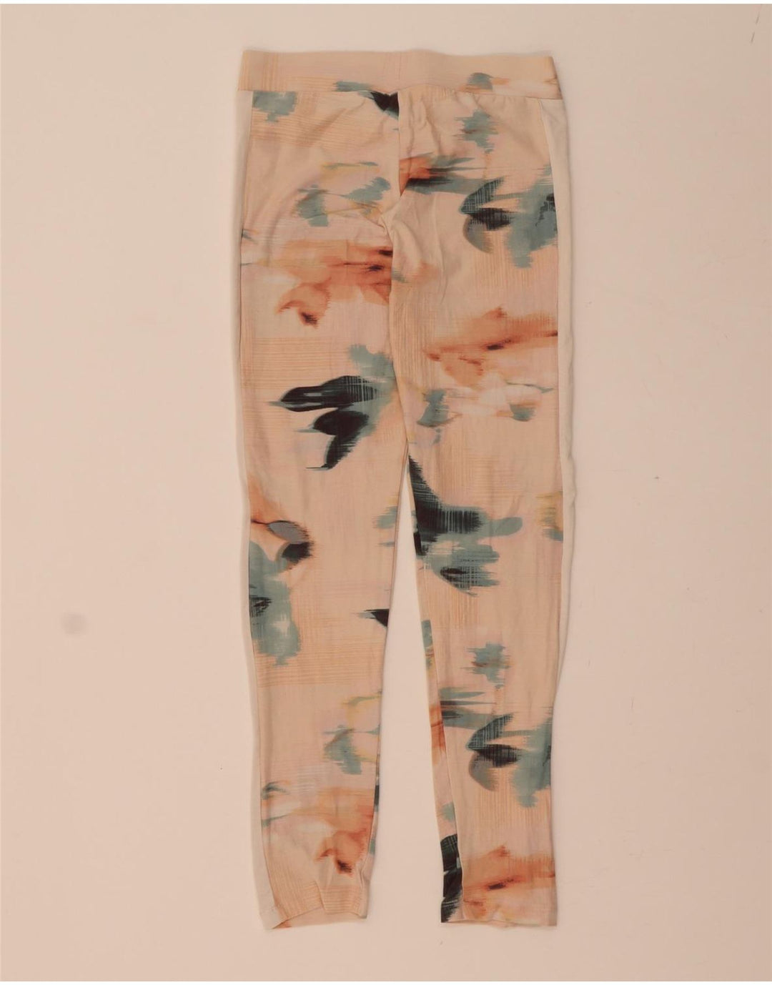 PUMA Girls Abstract Pattern Leggings 13-14 Years  Pink Cotton Vintage Puma and Second-Hand Puma from Messina Hembry 