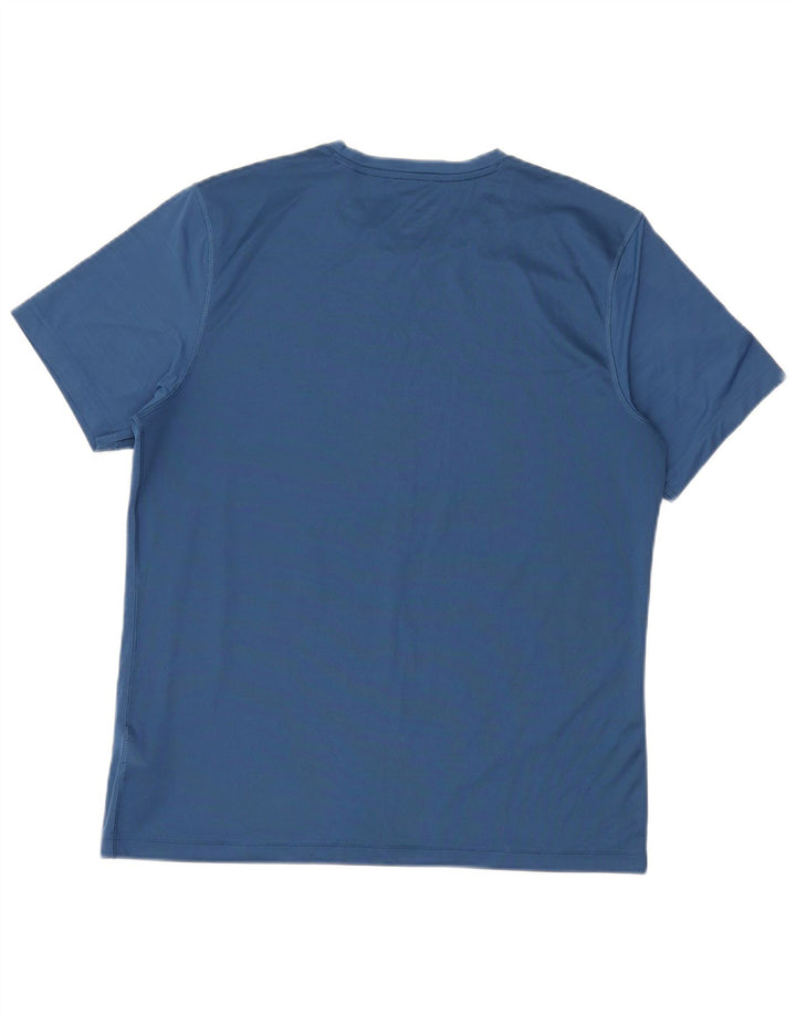 Tricou Reebok pentru bărbați Top mare, albastru, poliester