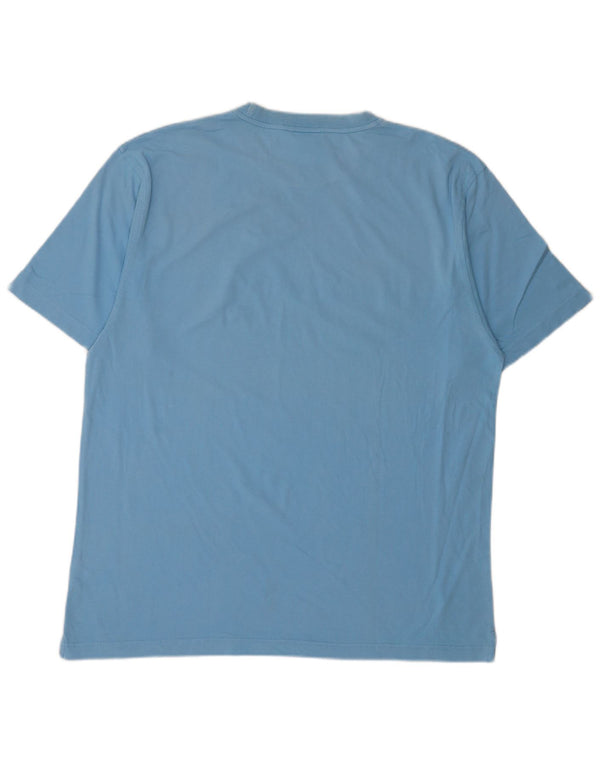 Ellesse Mens Graphic T-Shirt Top UK 48/50 2XL Blue Cotton