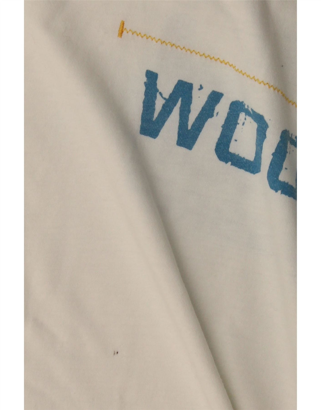 Tricou grafic pentru bărbați Woolrich Top XL Bumbac alb