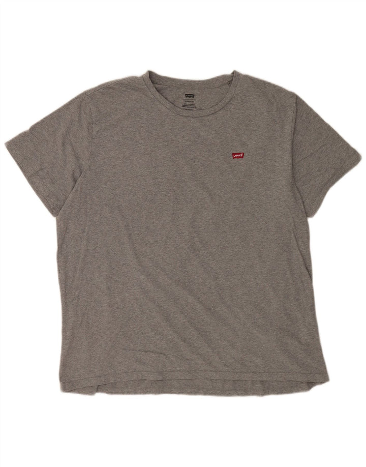 Tricou standard pentru bărbați Levi's Top XL bumbac gri