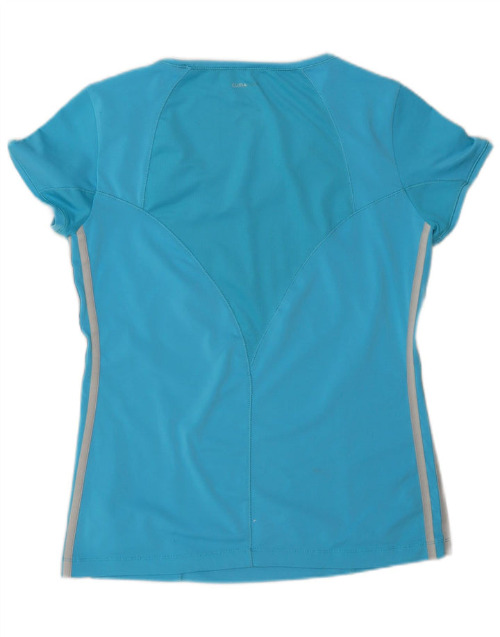 Tricou Adidas Climacool pentru femei Top UK 16 Large Blue