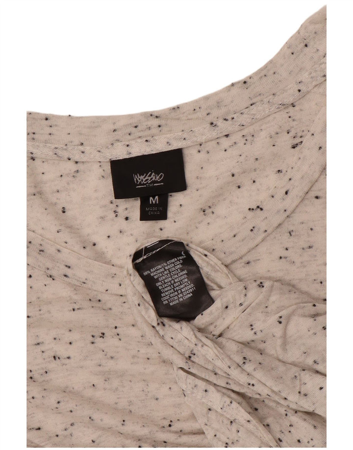 Rochie tricou pentru femei MOSSIMO UK 12 Medium White Flecked Rayon