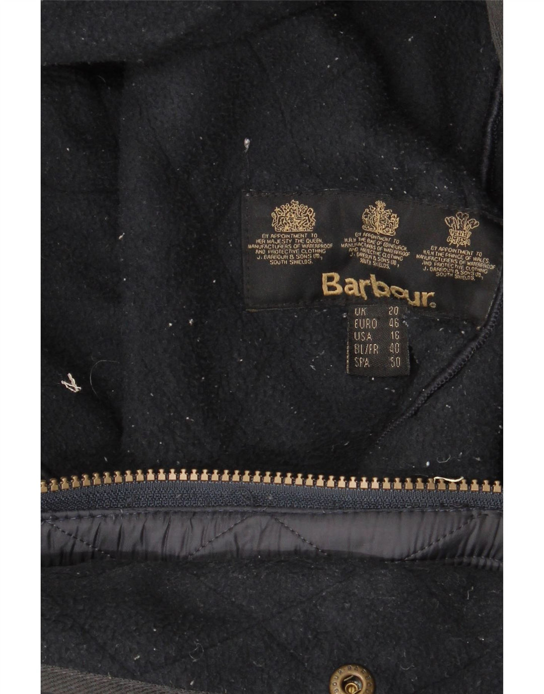 Jachetă matlasată Barbour pentru femei UK 20 2XL Bleumarin