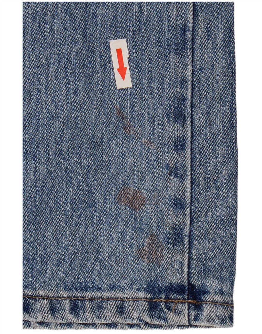 Blugi drepti pentru bărbați Wrangler W32 L32 Bumbac albastru