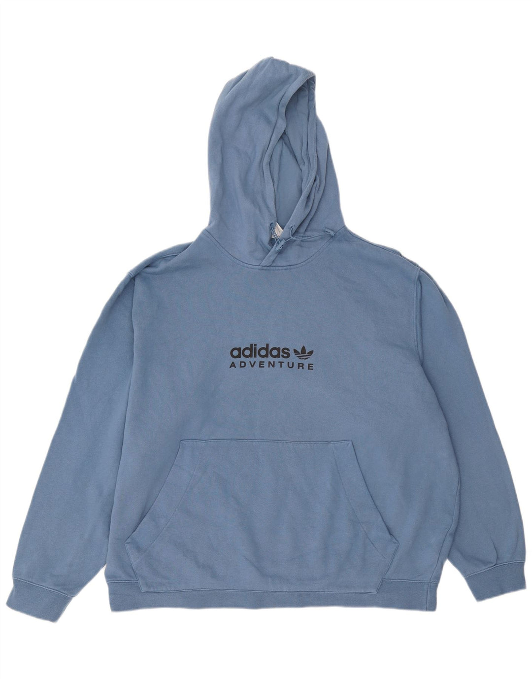 Pulover ADIDAS Adventure Graphic pentru bărbați, bumbac albastru 2XL