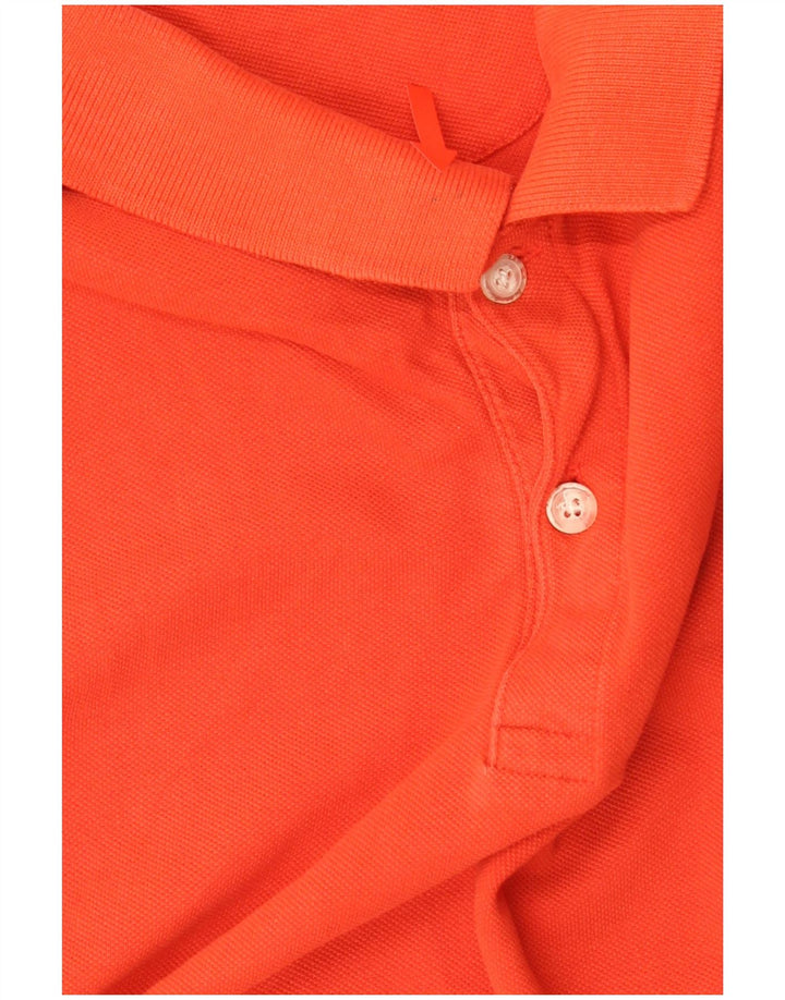 Tricou polo grafic pentru bărbați DKNY 2XL bumbac portocaliu
