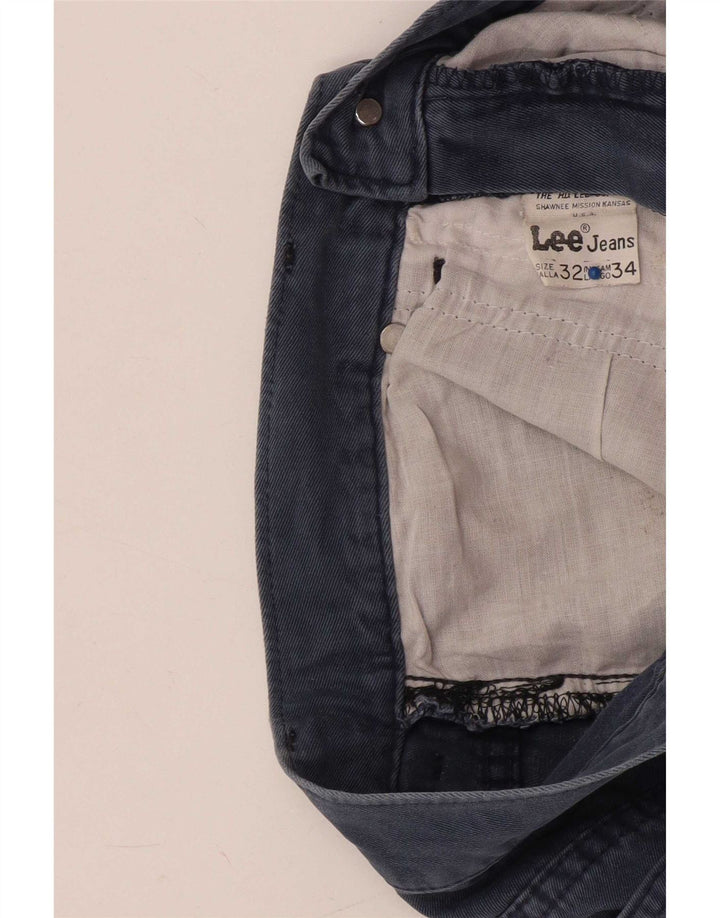 Pantaloni scurți din blugi pentru femei Lee W32, bumbac albastru mare
